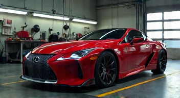 Einblick in die Ingenieurskunst des Lexus LFA (2/10)