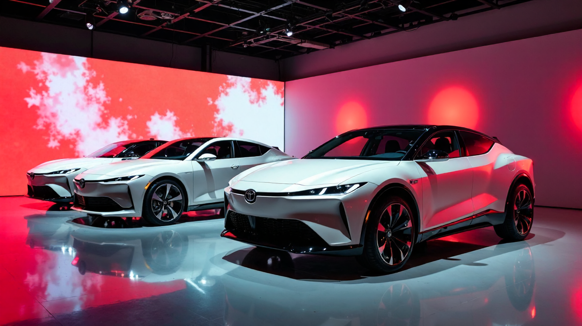Futuristische Autos, Toyota Sera und Kompaktwagen: Ein einzigartiges Event