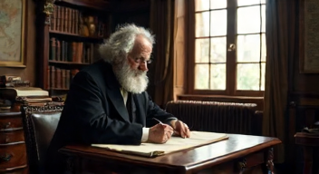 Ich bin Karl Marx, Sozialwissenschaftler, 1818-1883. (5/10)