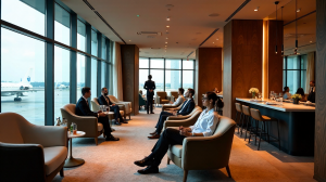 Luxus erleben: Europas führende Flughafen-Lounge, Omotenashi-Gastfreundschaft, Erfolgsgeschichte