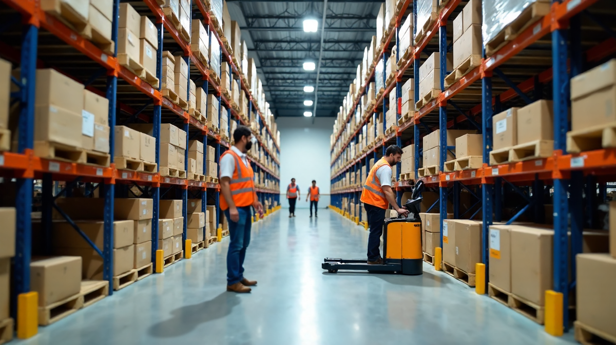 Effiziente Lagerhaltung mit Schmalgangstaplern: Platz, Produktivität, Sicherheit