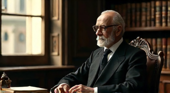 Ich bin Sigmund Freud, Vater der Psychoanalyse