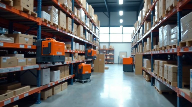 Revolutionäre Lagerlogistik: Regalbediengeräte, Effizienz, Automatisierung